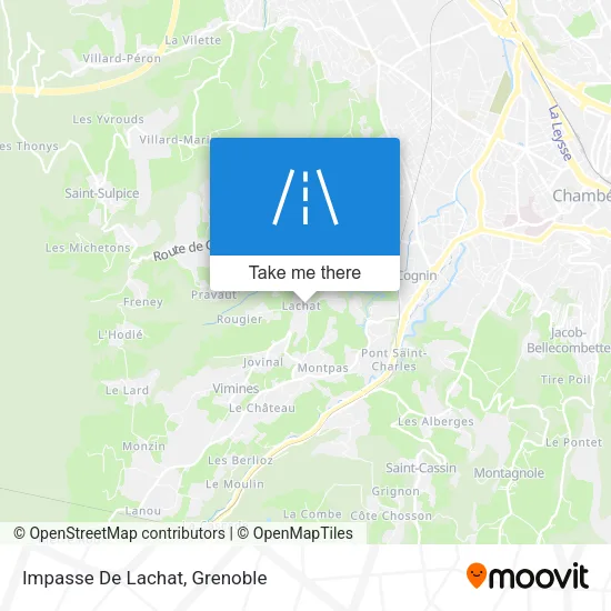 Impasse De Lachat map