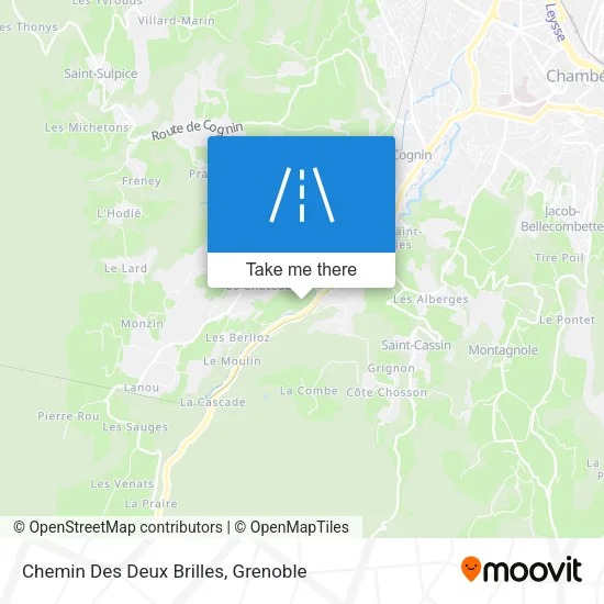 Chemin Des Deux Brilles map