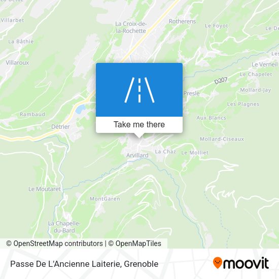 Passe De L'Ancienne Laiterie map