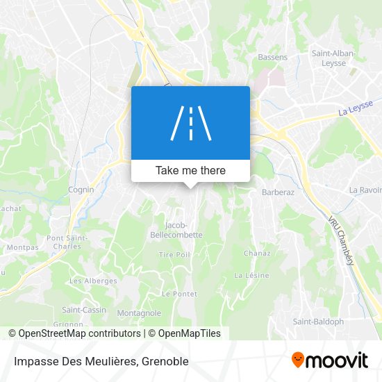 Impasse Des Meulières map