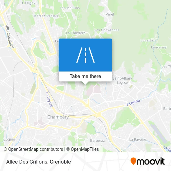 Allée Des Grillons map