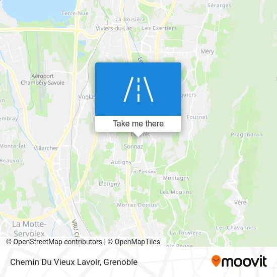 Chemin Du Vieux Lavoir map