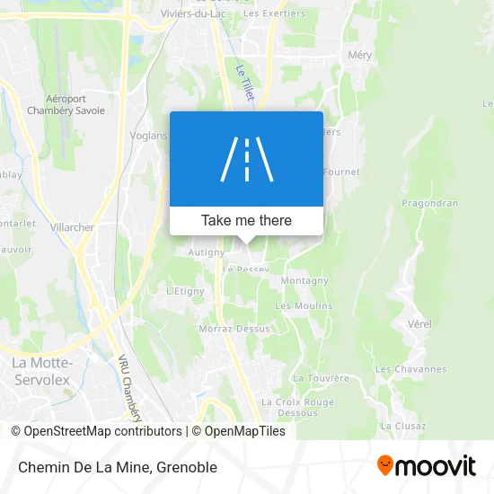 Chemin De La Mine map