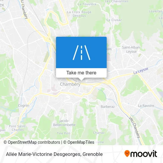 Allée Marie-Victorine Desgeorges map