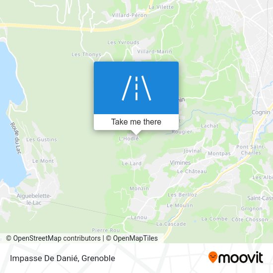 Impasse De Danié map