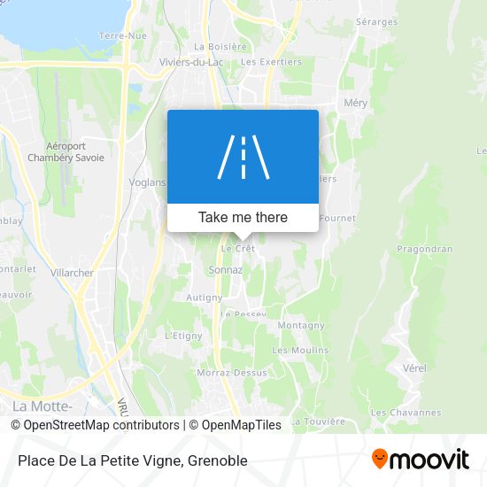 Place De La Petite Vigne map