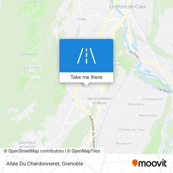 Allée Du Chardonneret map