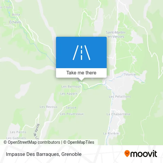 Impasse Des Barraques map