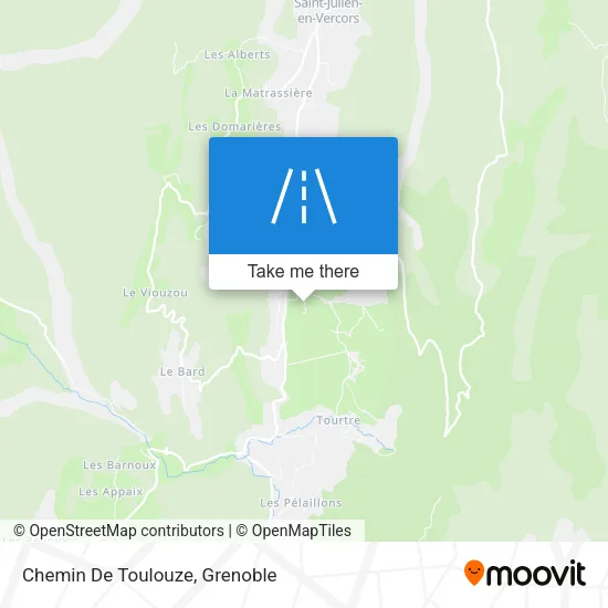 Chemin De Toulouze map