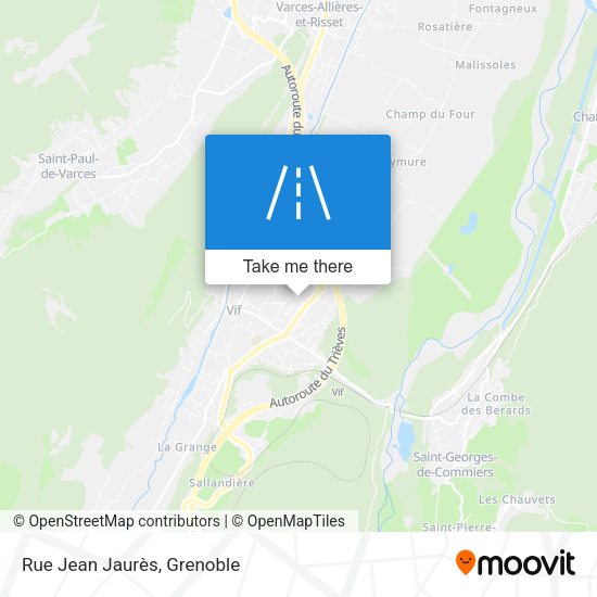 Rue Jean Jaurès map