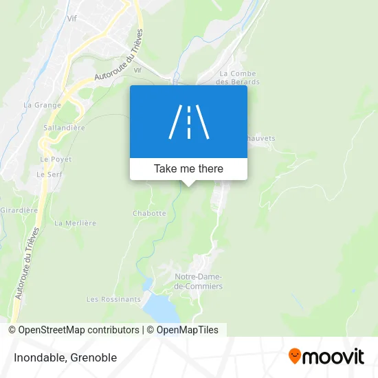 Inondable map