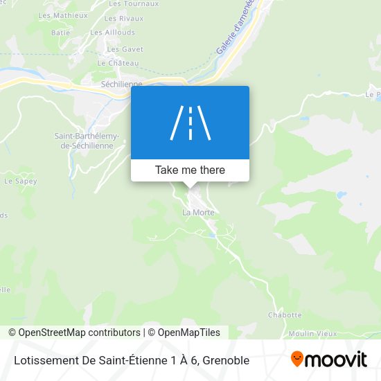 Lotissement De Saint-Étienne 1 À 6 map