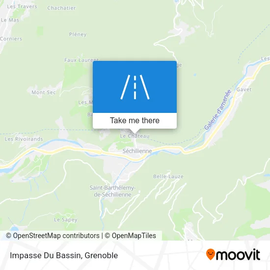 Impasse Du Bassin map