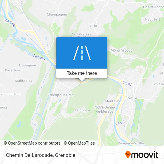 Chemin De Larocade map