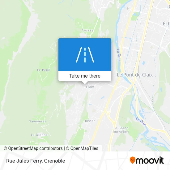 Rue Jules Ferry map