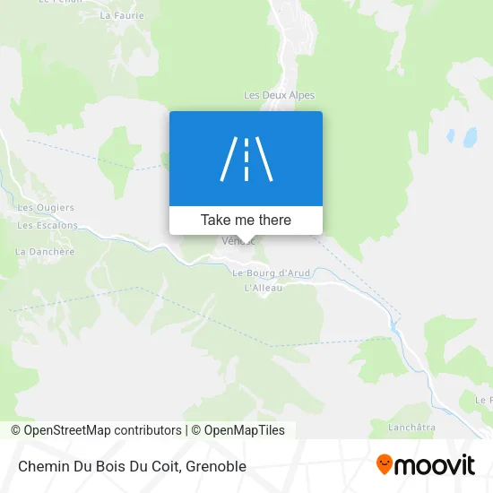 Chemin Du Bois Du Coit map