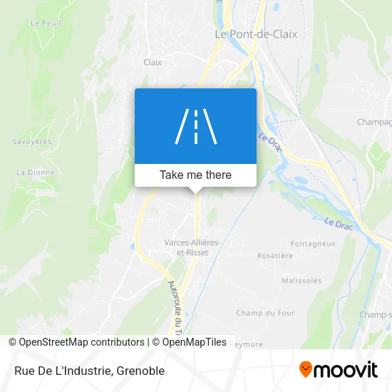 Rue De L'Industrie map