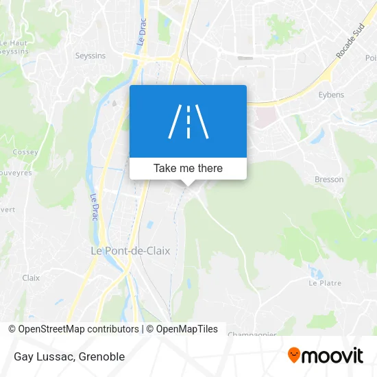 Gay Lussac map