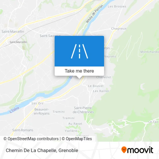 Chemin De La Chapelle map