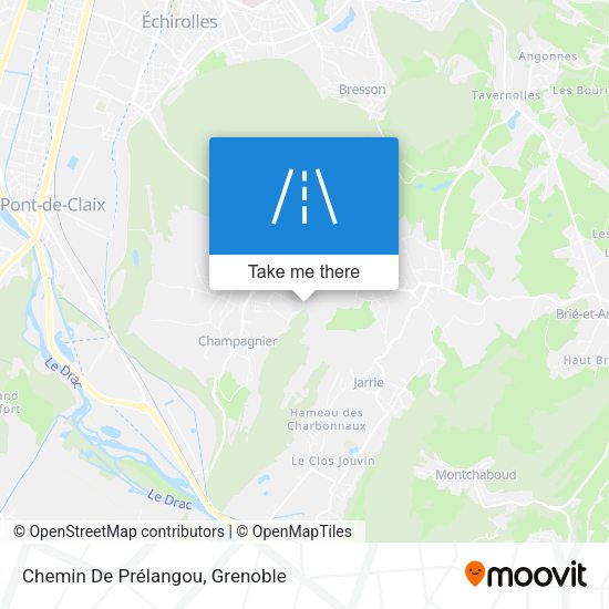 Chemin De Prélangou map