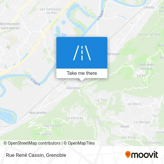 Rue René Cassin map
