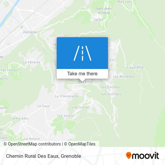 Chemin Rural Des Eaux map