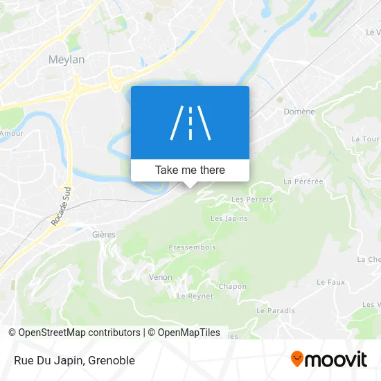 Rue Du Japin map