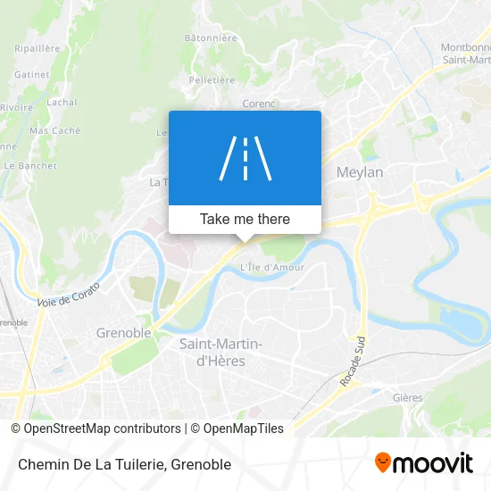 Chemin De La Tuilerie map