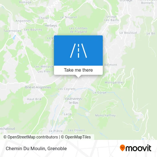 Chemin Du Moulin map