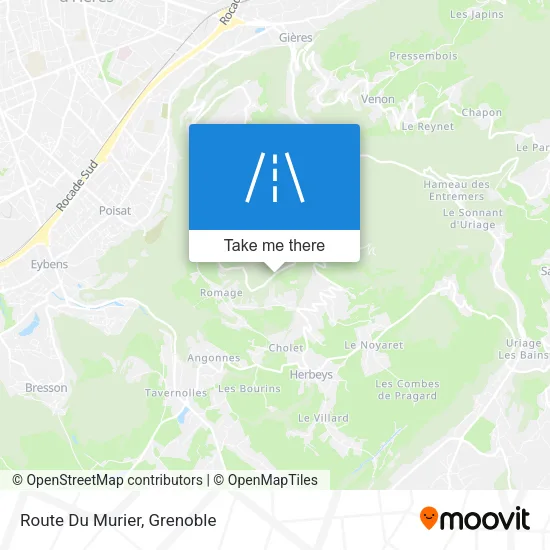 Route Du Murier map