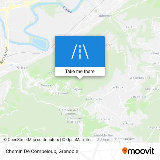 Chemin De Combeloup map