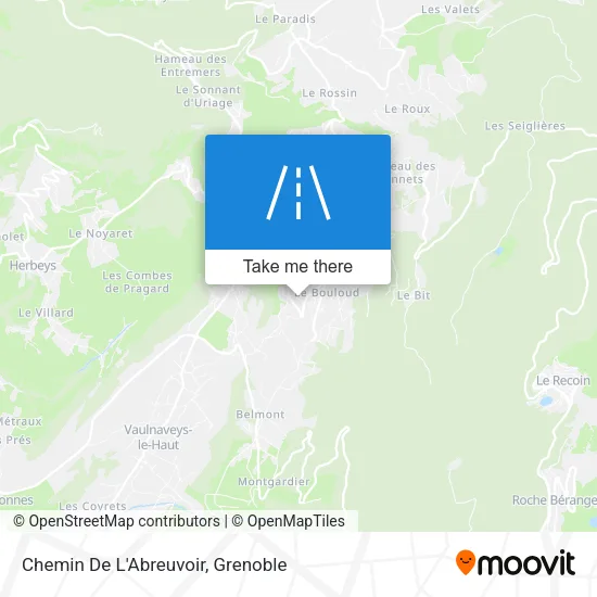 Chemin De L'Abreuvoir map