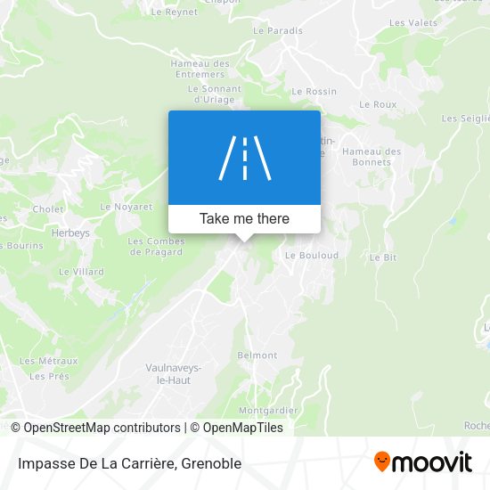 Impasse De La Carrière map