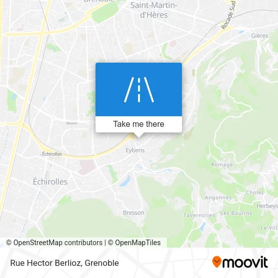 Rue Hector Berlioz map