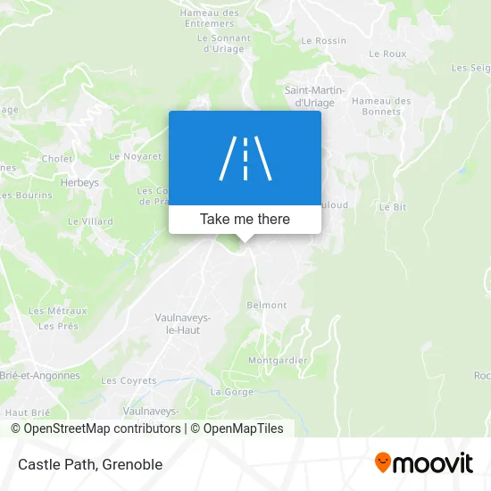 Chemin Du Château map