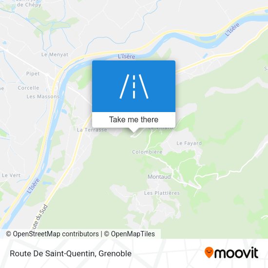 Route De Saint-Quentin map