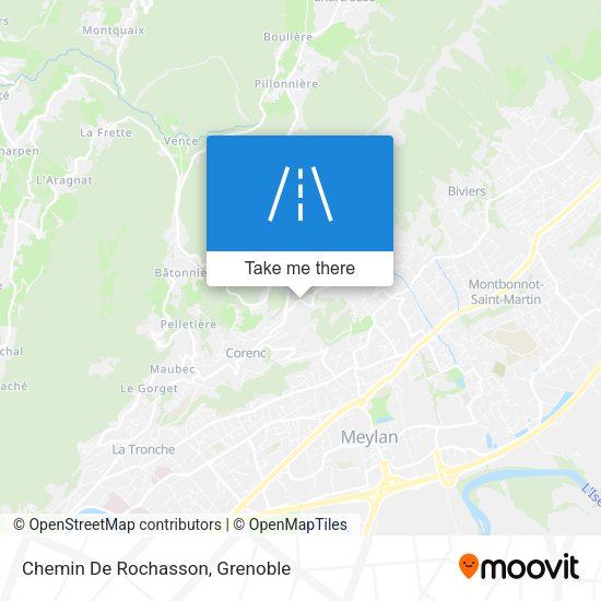 Chemin De Rochasson map
