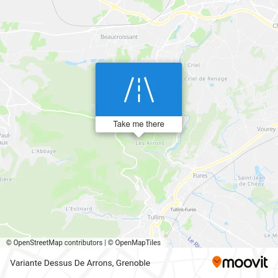 Variante Dessus De Arrons map