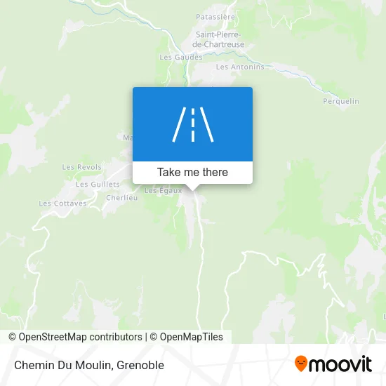 Chemin Du Moulin map