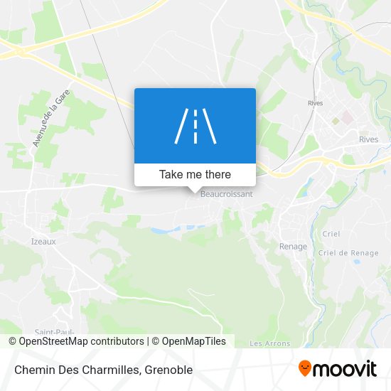Chemin Des Charmilles map