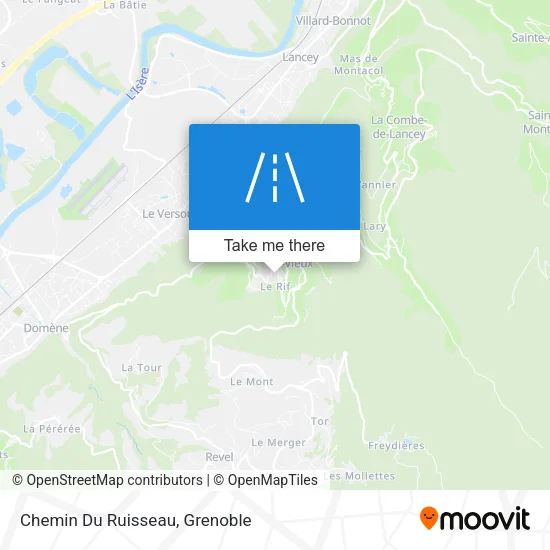 Chemin Du Ruisseau map