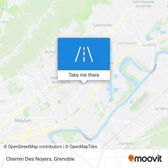 Chemin Des Noyers map