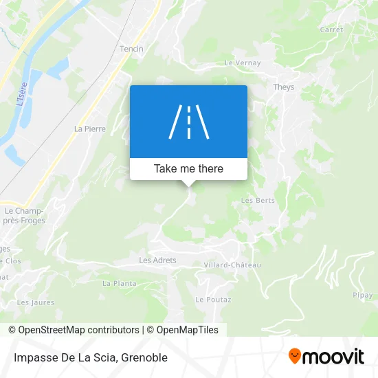 Impasse De La Scia map