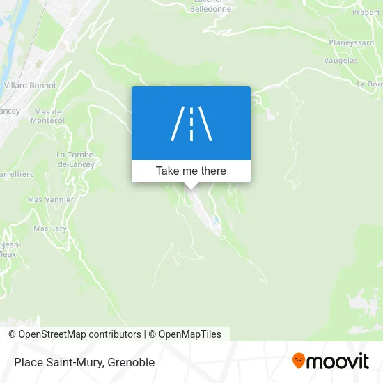 Place Saint-Mury map