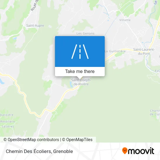 Chemin Des Écoliers map