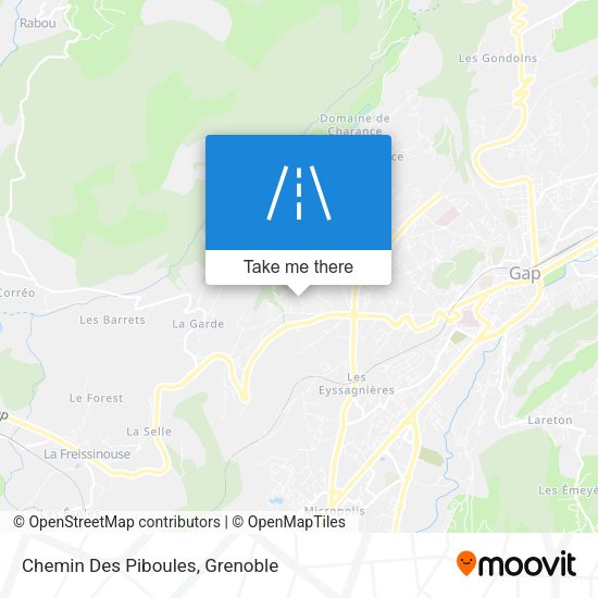 Chemin Des Piboules map