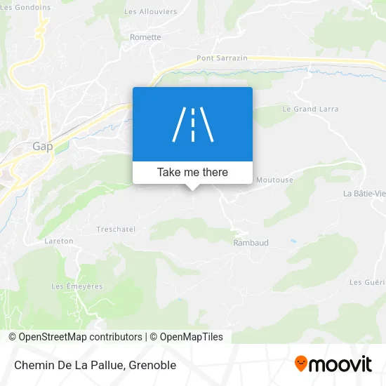 Chemin De La Pallue map