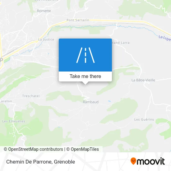 Chemin De Parrone map