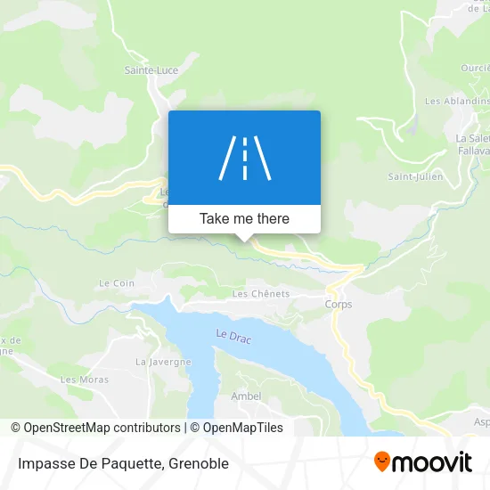 Impasse De Paquette map