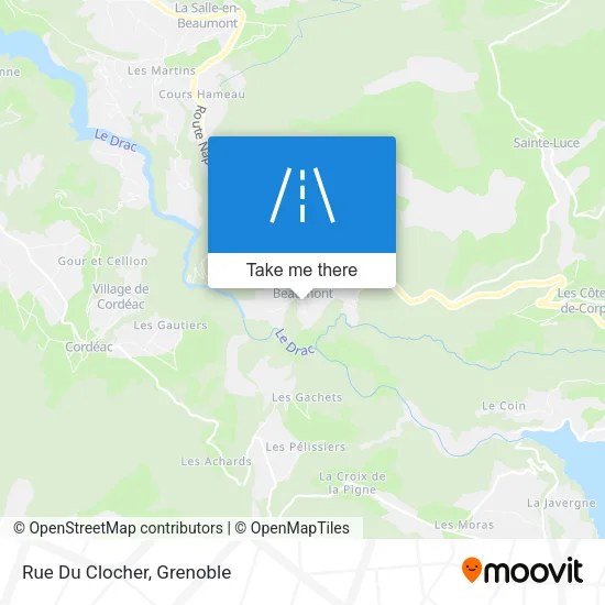 Rue Du Clocher map